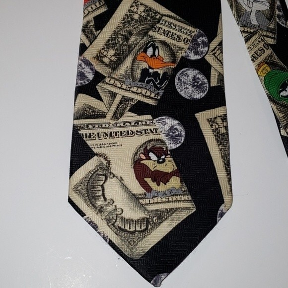 LOONEY TUNES MANIA Money Tie - Picture 2 of 5